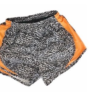 Nike Cheetah Print Mesh Athletic Shorts • XS